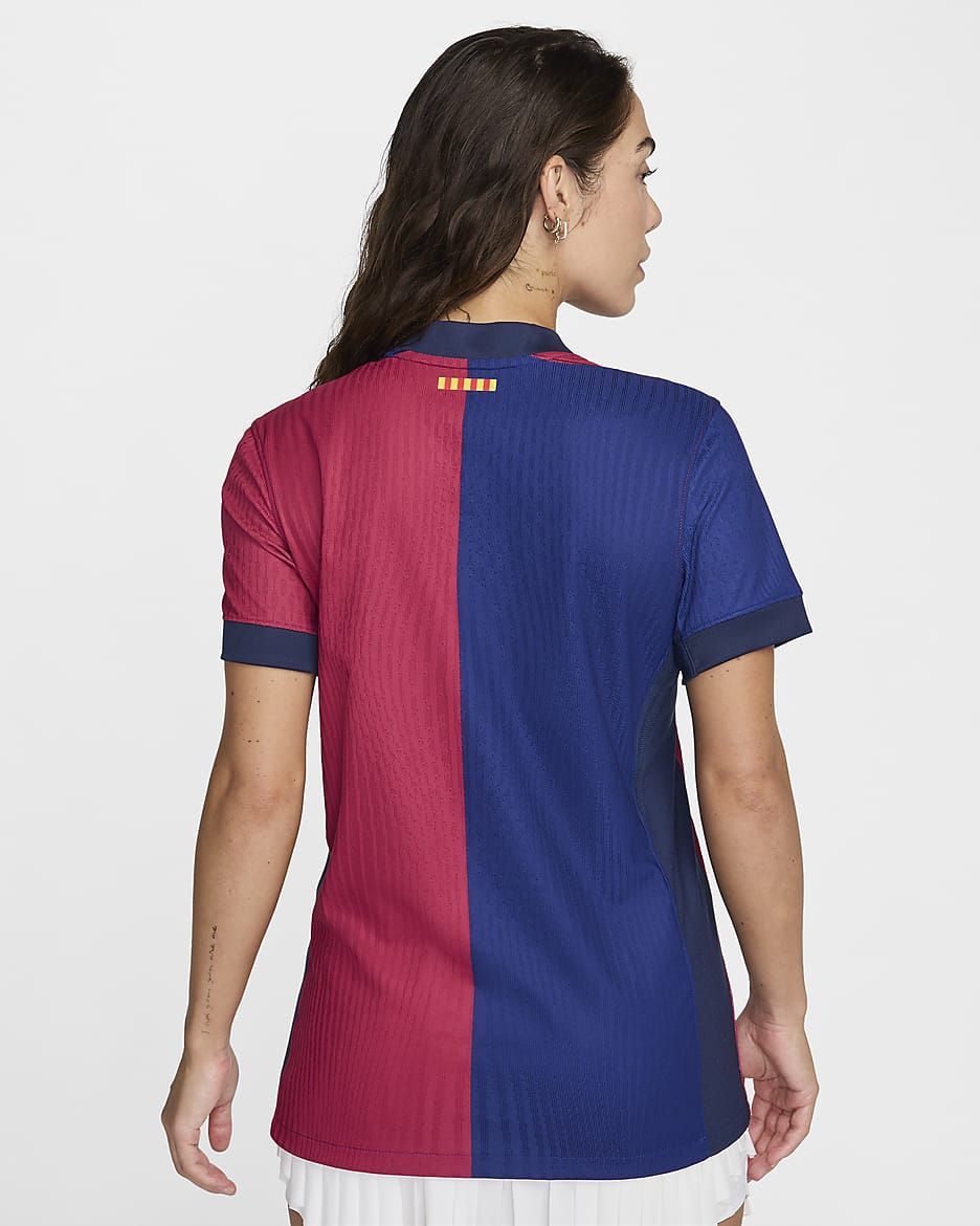 Primera equipacion Match FC Barcelona 2024 25 Camiseta de futbol Authentic Nike Dri FIT ADV Mujer. Nike ES